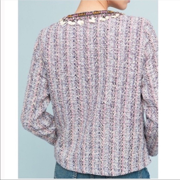 Anthropologie Summer Of Love Suzy Tweed Jacket - Picture 3 of 3